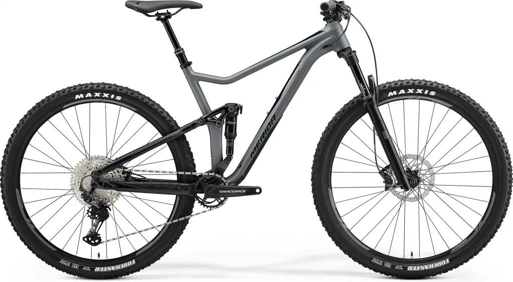 Велосипед 29" Merida ONE-TWENTY 600 (2023) matt grey/glossy black