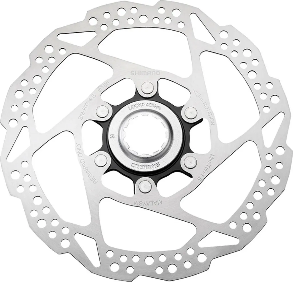 Ротор Shimano SM-RT54-S, 160 мм, Center Lock