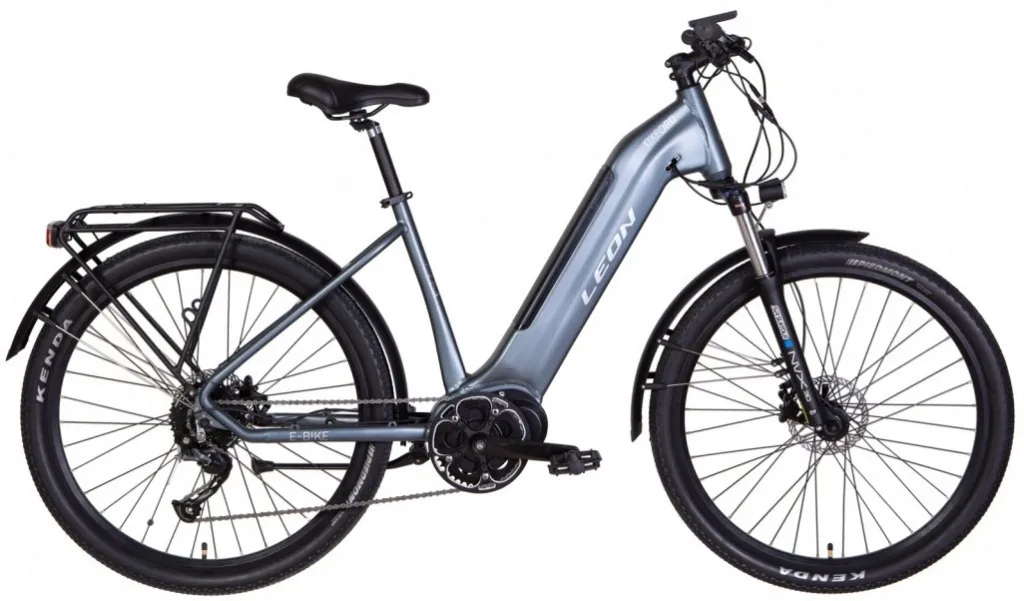 Велосипед 27.5" Leon Oxford 500Вт (2022) графитовый (м)
