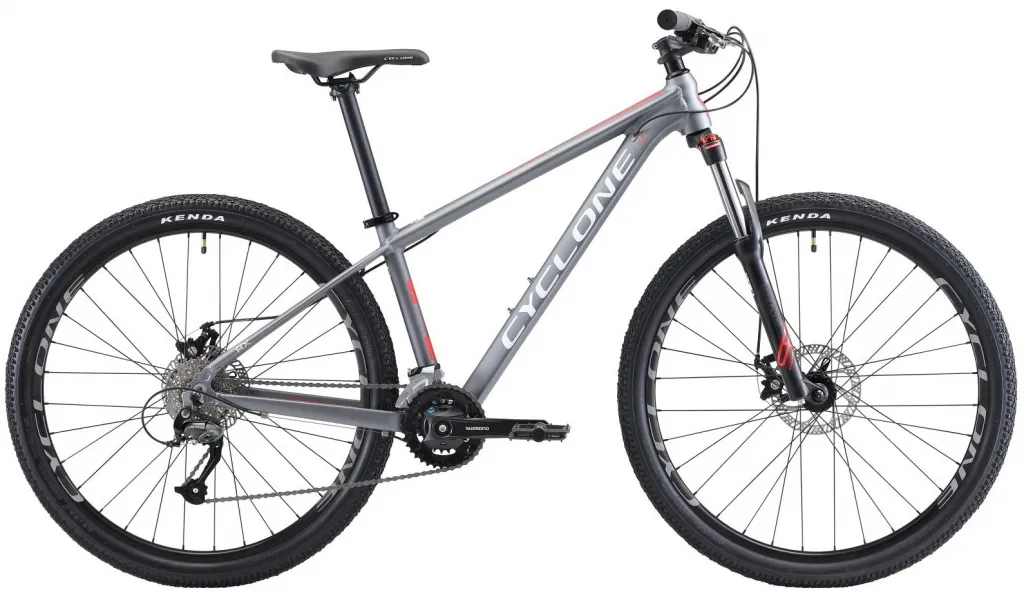 Велосипед 27,5" Cyclone AX (2021) сірий