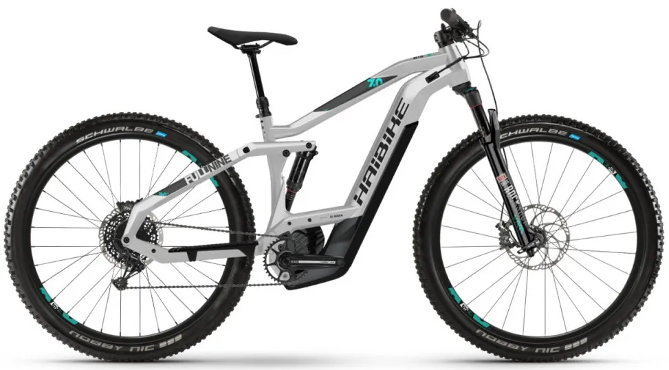 Велосипед 29" Haibike SDURO FullNine 7.0 625Wh сірий