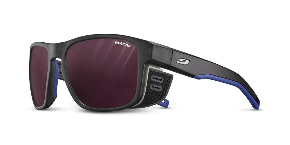 Очки Julbo SHIELD M (REACTIV 0-4 HC) black translu/blue/white