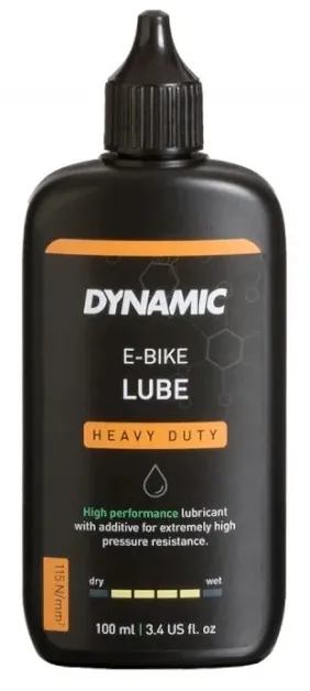 Смазка для цепи Dynamic E-Bike Lube 100 мл. для электровелосипедов всепогодная