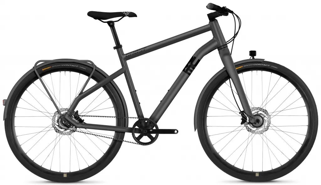 Велосипед 28" Ghost Square Urban X7.8 urban gray / night black