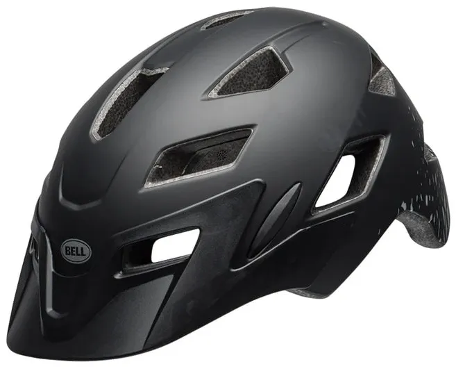 Шлем детский Bell Sidetrack Youth matt black/silver fragments