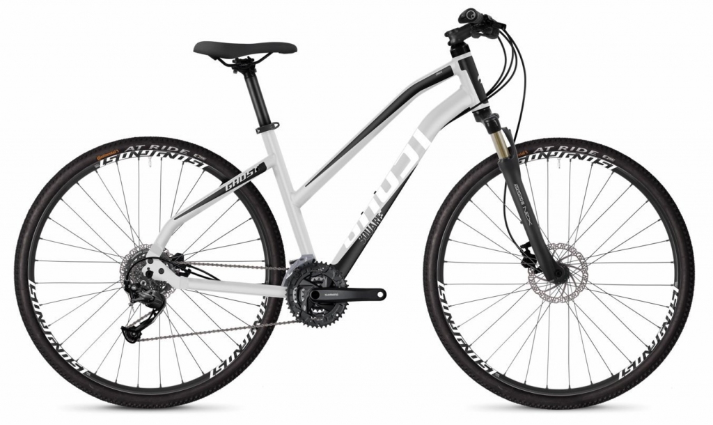 Велосипед 28" Ghost Square Cross 1.8 W iridium silver/jetblack/starwhite Велосипед 28" Ghost Square Cross 1.8 W iridium silver/jetblack/starwhite