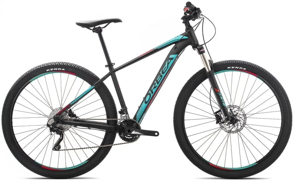 Велосипед 29" Orbea MX 20 2019 Black - Turquoise - Red
