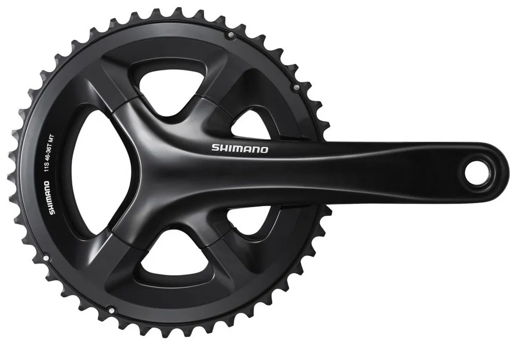 Шатуни Shimano FC-RS510 11-speed 46/36T 175mm, інтегр. вісь