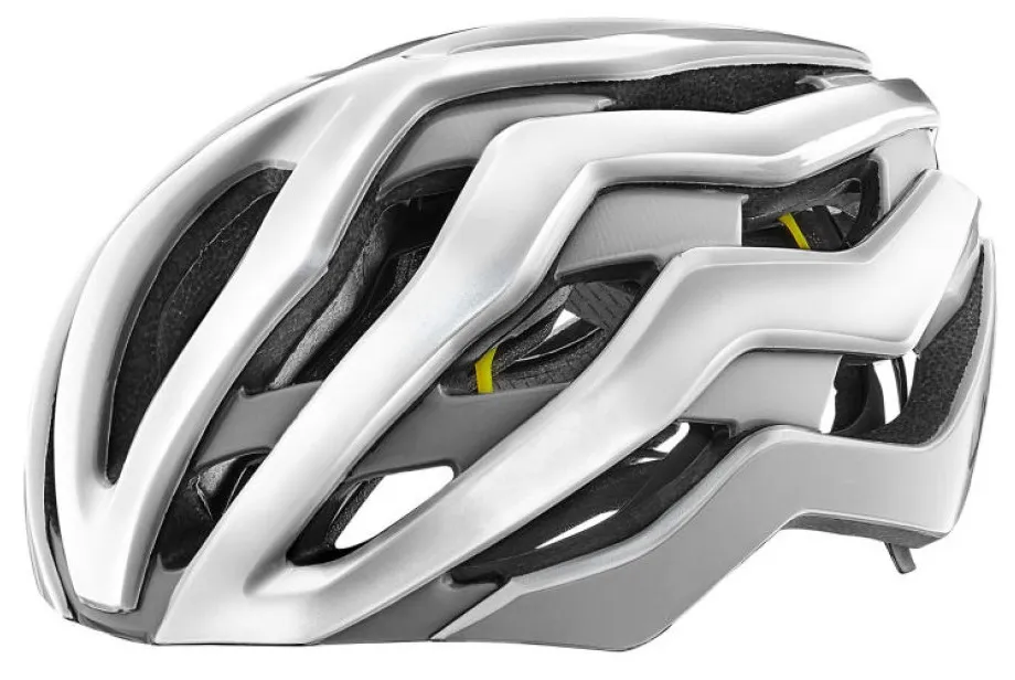 Шолом Liv Rev Pro gloss metallic white
