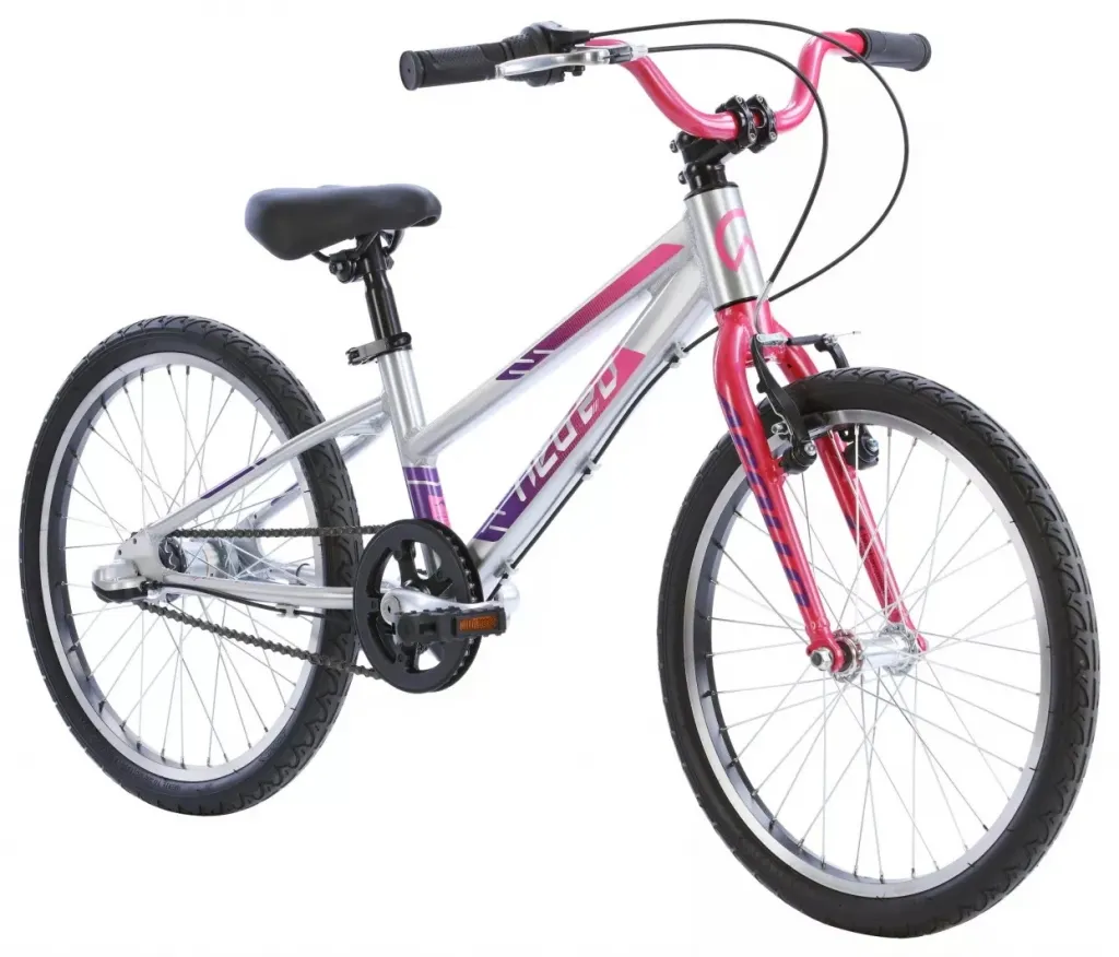 Велосипед 20" Apollo NEO 3i girls (2022) Brushed Alloy / Pink / Purple Fade