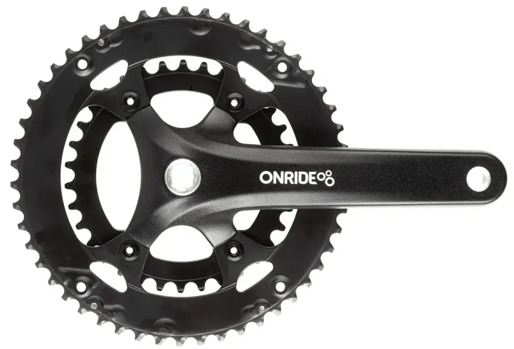 Шатуны Onride Duet 910, 34/50T BCD, под квадрат, L175мм, black