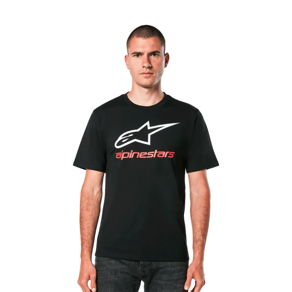 Футболка Alpinestars Always 2.0 CSF Tee black/white/red