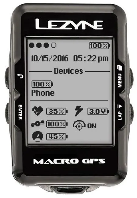Велокомп'ютер Lezyne Macro GPS