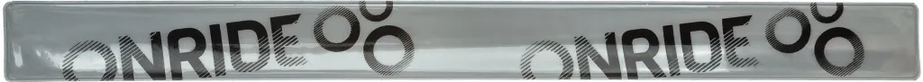 Світловідбиваюча смужка ONRIDE Класік 3х34см срібляста