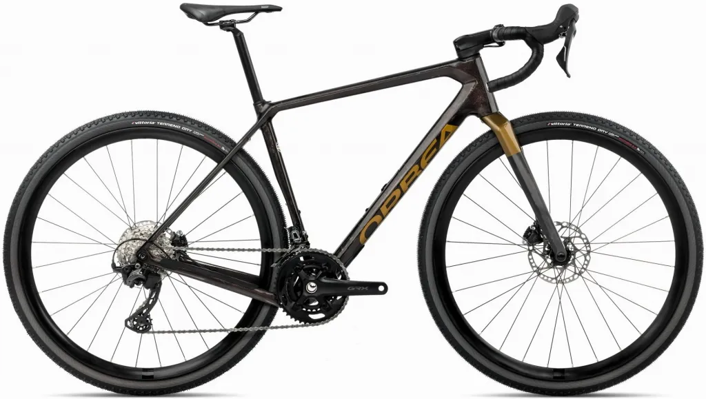 Велосипед 28" Orbea TERRA M30Team (2025) cosmic carbon/metallic olive green gloss