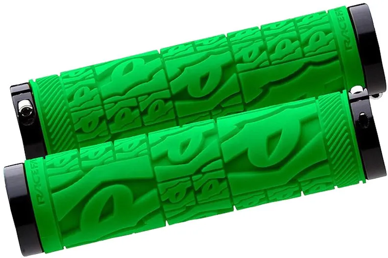 Ручки керма Race Face LOCK-ON STRAFE W/LOCKS green