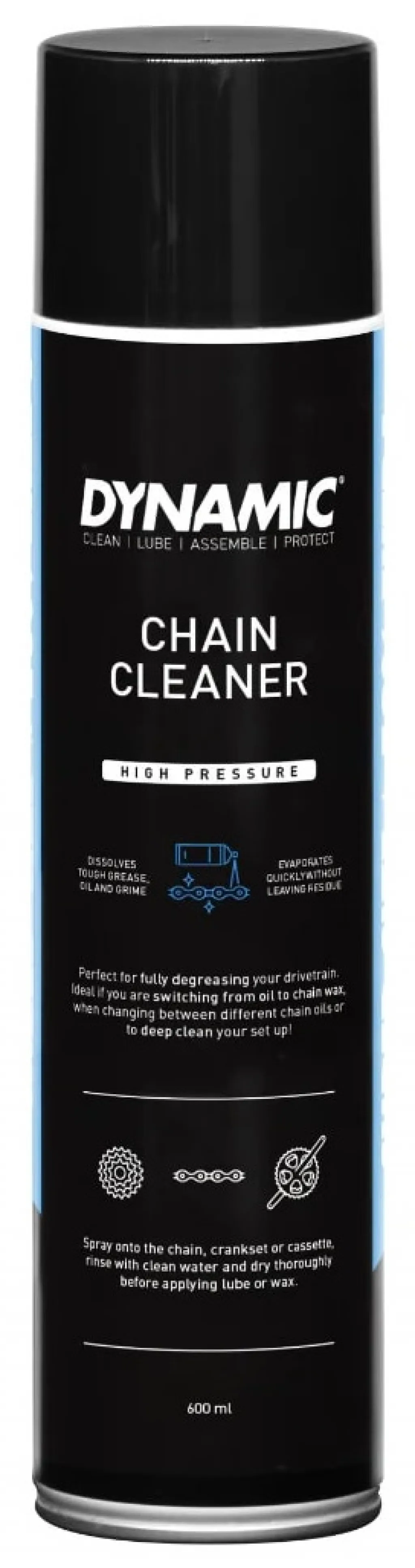 Обезжириватель трансмиссии Dynamic Chain Cleaner, аероз/600мл