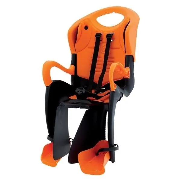 Крісло BELLELLI Tiger Clamp Sahara (чорно-оранж з оранж підкладкою) на багажник