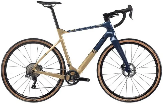Велосипед 28" Bianchi Arcadex Di2 (2021) Gold/Blue