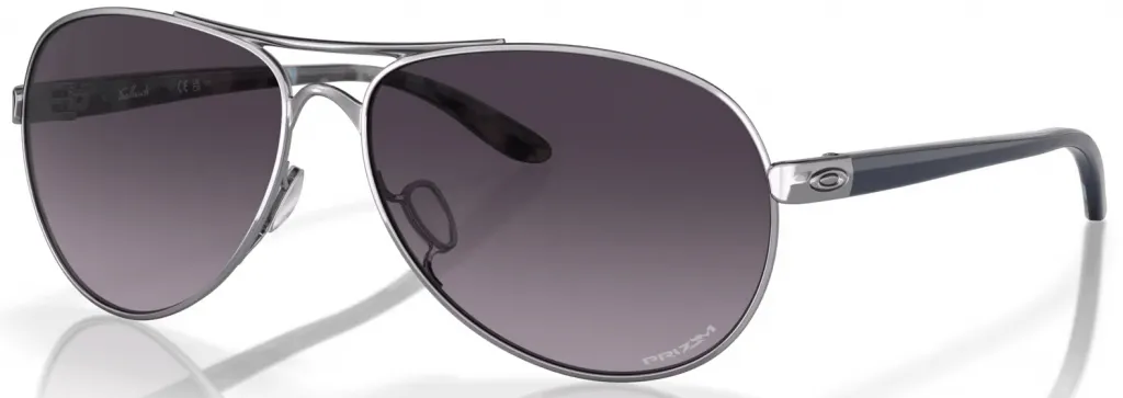 Окуляри Oakley FEEDBACK (PRIZM Grey Gradient) polished chrome