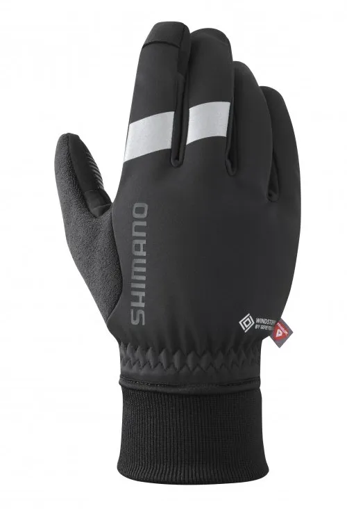 Велорукавиці Shimano Windstopper Primaloft black