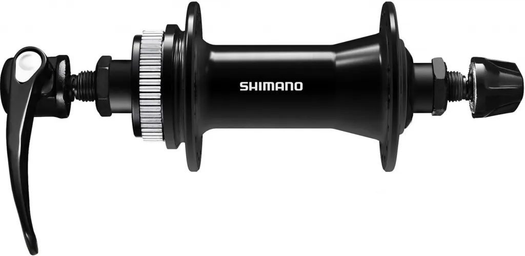 Втулка передняя Shimano CUES FH-QC400, QR 9x100mm, 32H, Center Lock, black