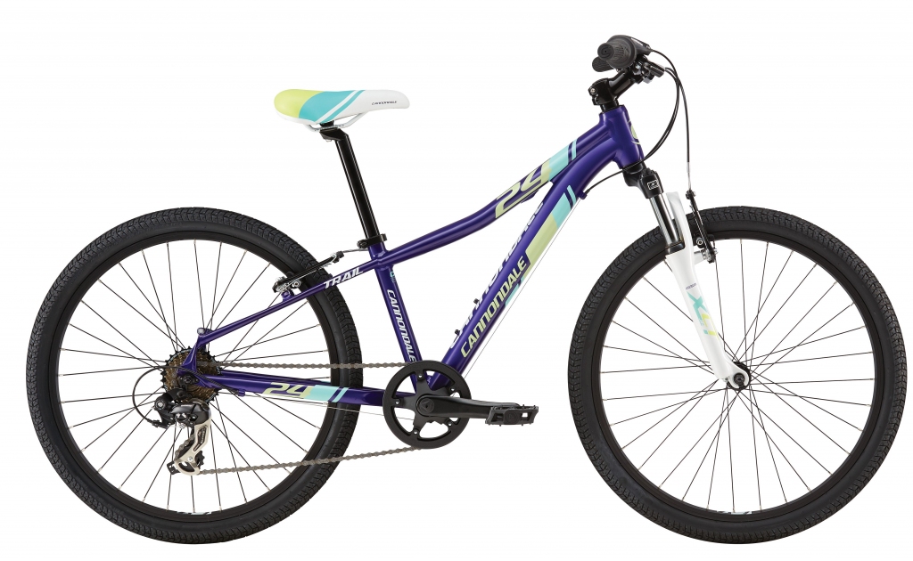 Велосипед CANNONDALE KIDS 24 TRAIL for girl 2016 purple Велосипед CANNONDALE KIDS 24 TRAIL for girl 2016 purple