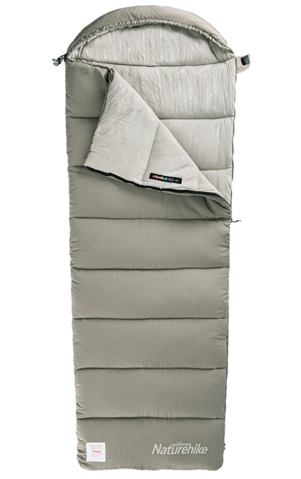 Спальний мішок Naturehike M180 CNK2350WS023 (12°C) 220 см (правий), green