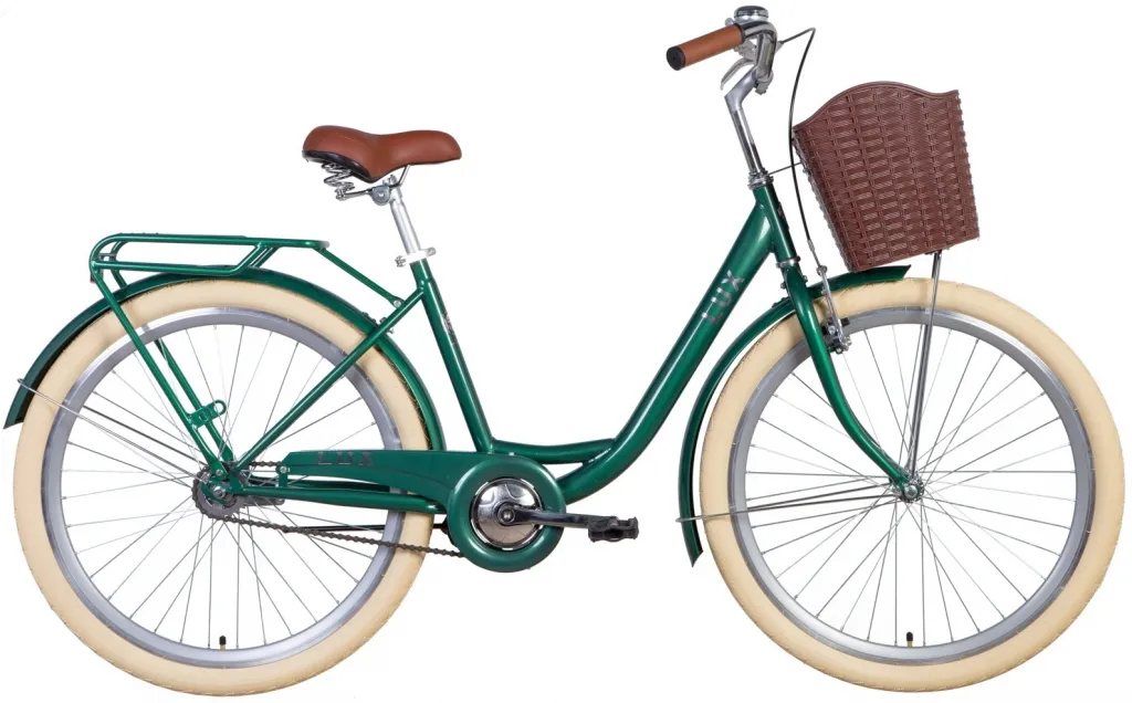 Велосипед 26" Dorozhnik LUX (2021) зеленый