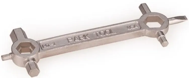 Мульти-ключ Park Tool (шестигран., торцев. ключ, шлицев. отвертка)