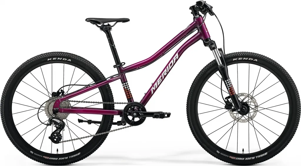 Велосипед 24" Merida MATTS J. 24 (2024) silk purple