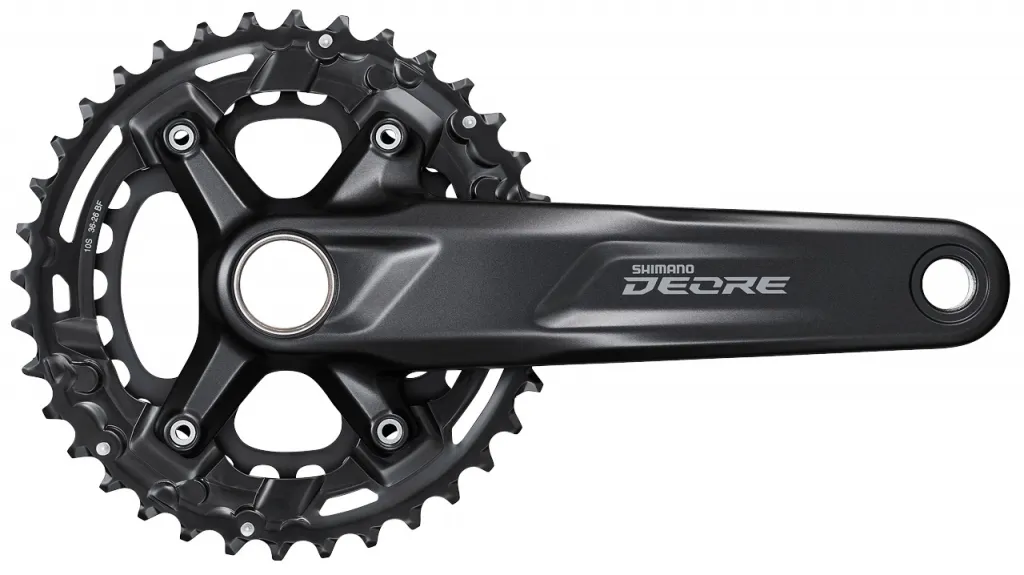 Шатуни Shimano FC-M4100-B2 Deore 10-speed 36/26T 175mm, інтегрована вісь