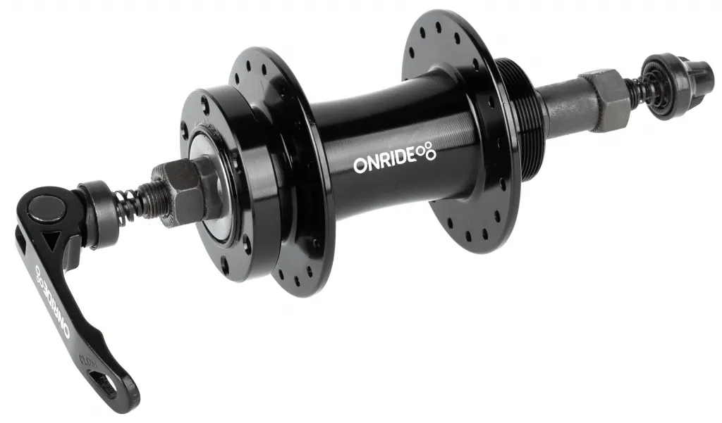 Втулка задняя ONRIDE Hub 10R, 36H, QR 135mm, disc 6 bolt, black