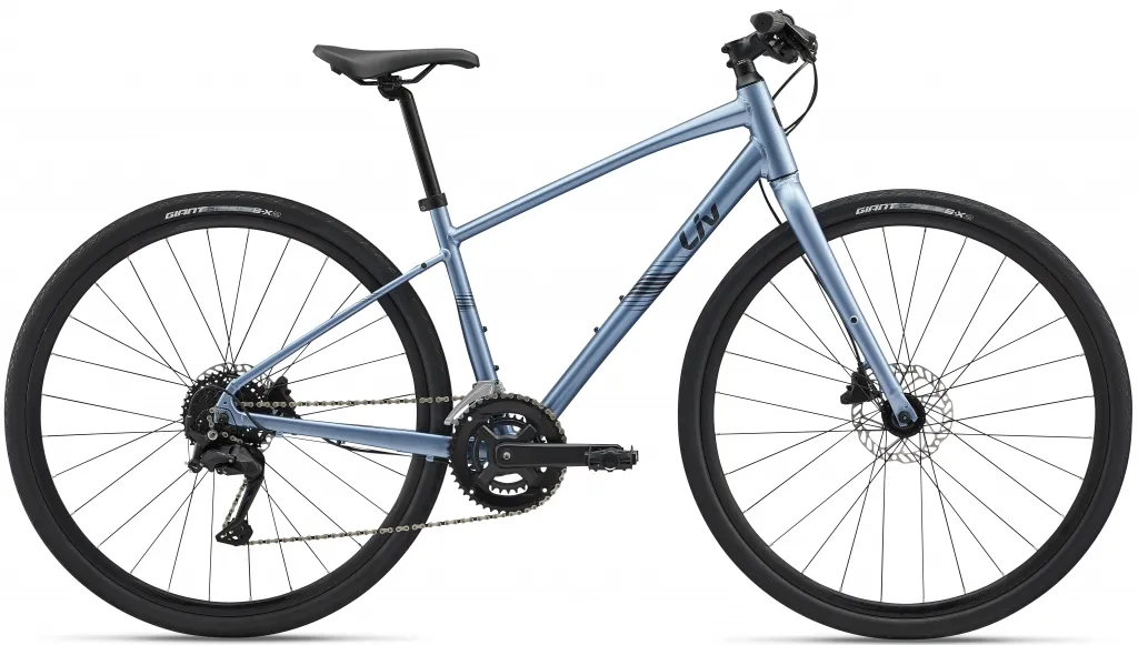 Велосипед 28" Liv Alight 2 Disc (2026) frost silver