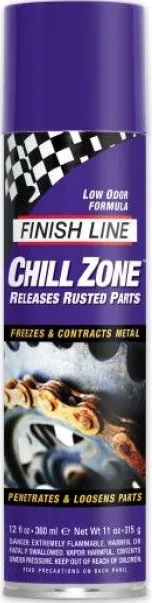 Очищувач Finish Line Chill Zone для видалення іржі, розблокування заліпшіе болтів, 360ml аерозоль