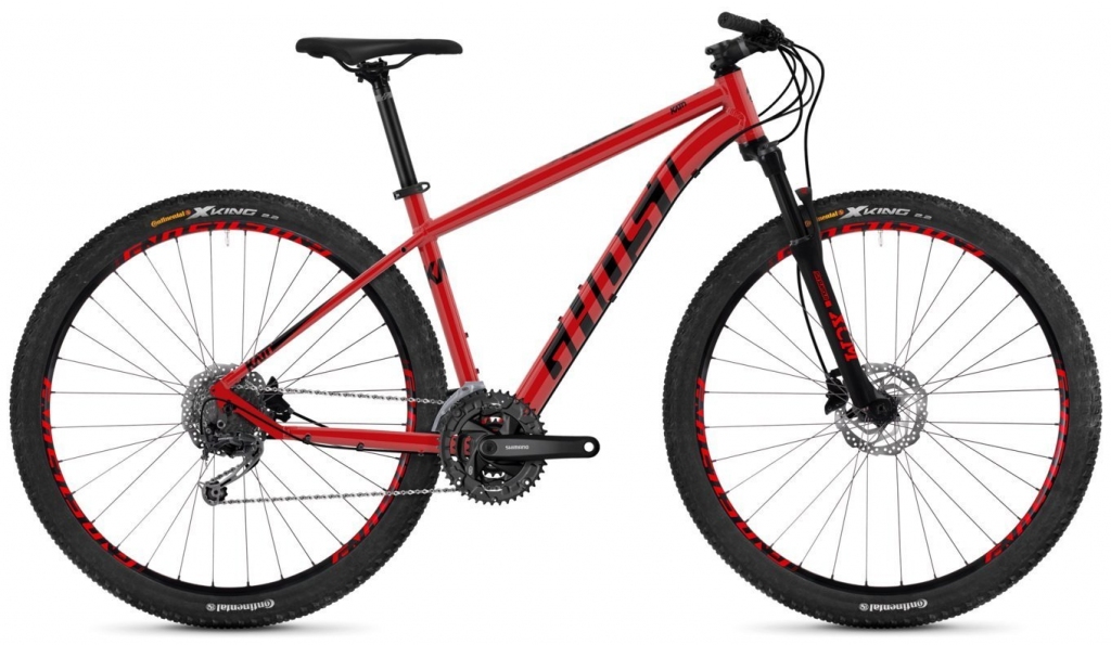Велосипед 29" Ghost Kato 4.9 riot red / night black Велосипед 29" Ghost Kato 4.9 riot red / night black