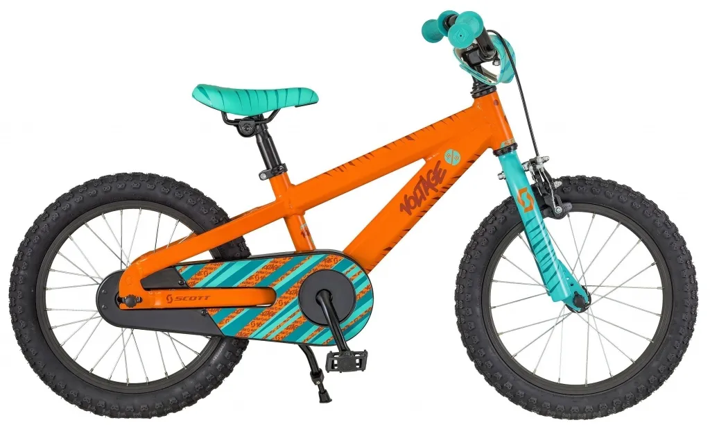 Велосипед 16" Scott Voltage JR 16 2018 оранжевый