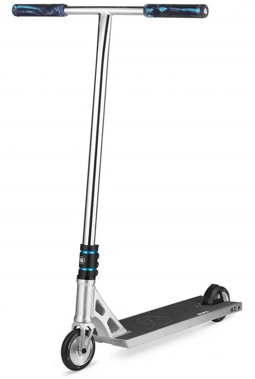 Самокат трюковий Hipe H6 silver/blue
