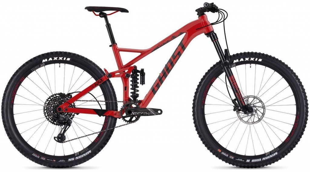 Велосипед 27.5" Ghost SL AMR 6.7 riot red / night black Велосипед 27.5" Ghost SL AMR 6.7 riot red / night black