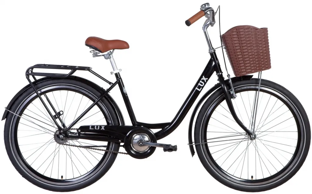 Велосипед 26" Dorozhnik LUX (2021) черный