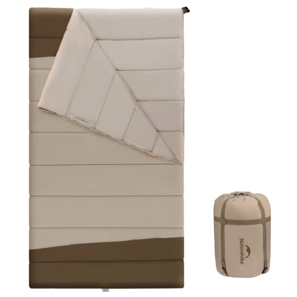 Спальный мешок Naturehike CNK2300019 (7°C) 200 см (левый), brown