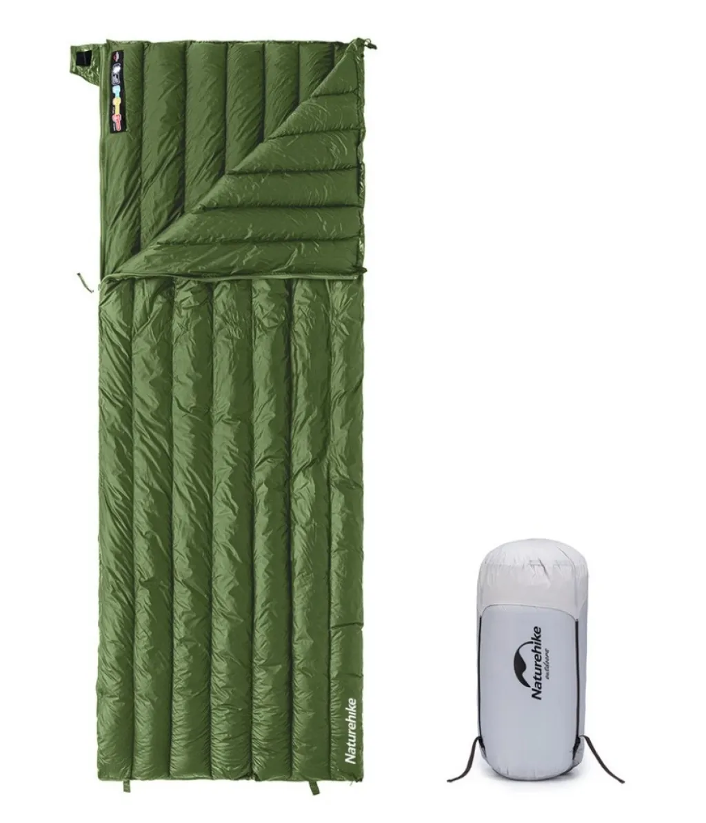 Спальный мешок Naturehike CWM295 CNK2300SD013 (11°C) 190 см, green