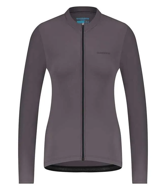 Велоджерсі жіноче Shimano Element long sleeves gray