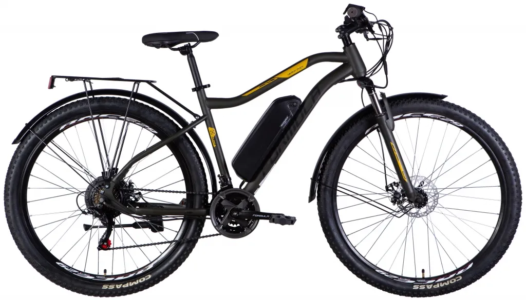 Велосипед 29" Formula eHEAVY DUTY DD FR 36B 12.5А*г 500Вт (2025) коричневий (матовий)