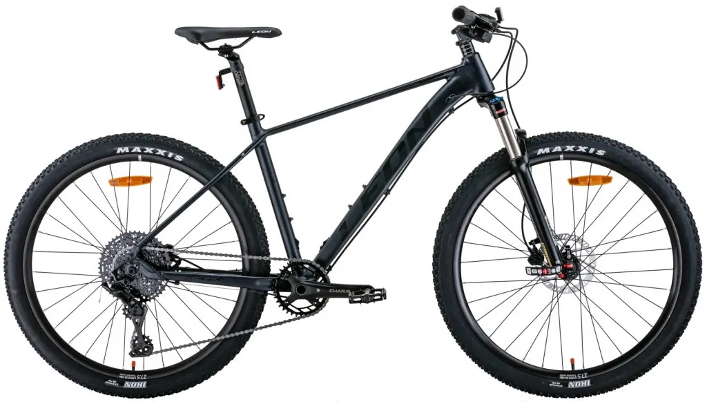 Велосипед 27.5" Leon XC-50 AM HDD (2022) серый с черным (м)