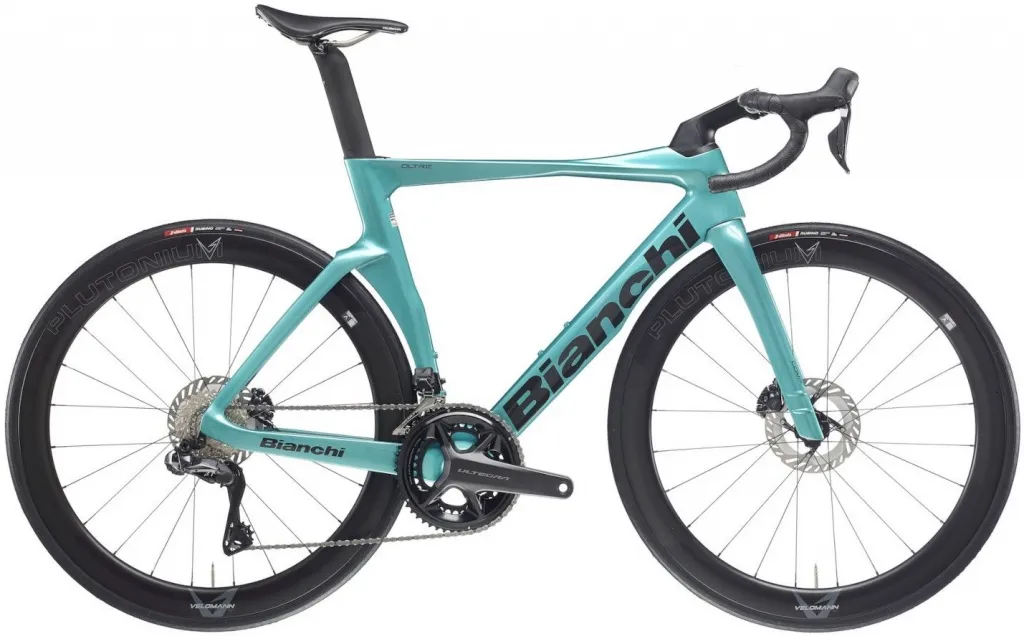 Велосипед 28" Bianchi Road Oltre Comp Ultegra Di2 12s (2025) metallic celeste/black full glossy Велосипед 28" Bianchi Road Oltre Comp Ultegra Di2 12s (2025) metallic celeste/black full glossy