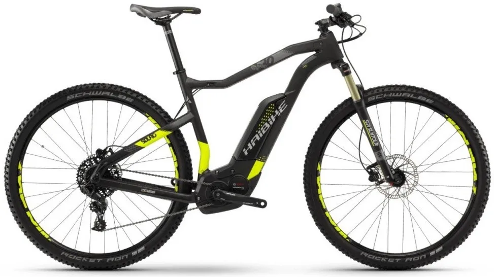 Электровелосипед 29" Haibike SDURO HardNine Carbon 8.0 500Wh (2018) черный
