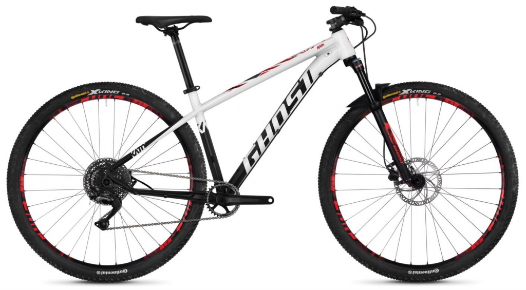 Велосипед 29" Ghost Kato X4.9 star white / night black / riot red Велосипед 29" Ghost Kato X4.9 star white / night black / riot red
