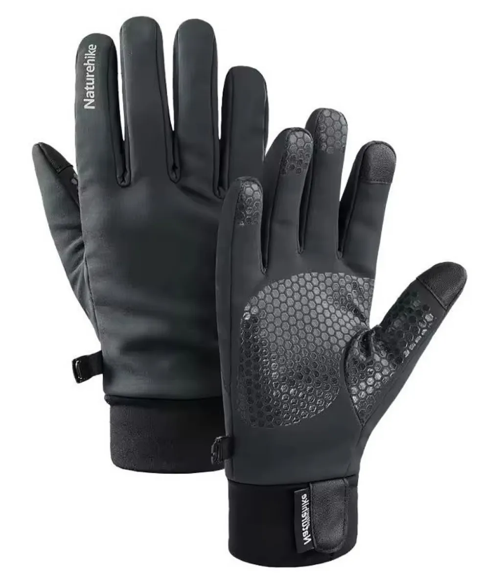 Рукавички зимові вологозахисні Naturehike NH19S005-T, black