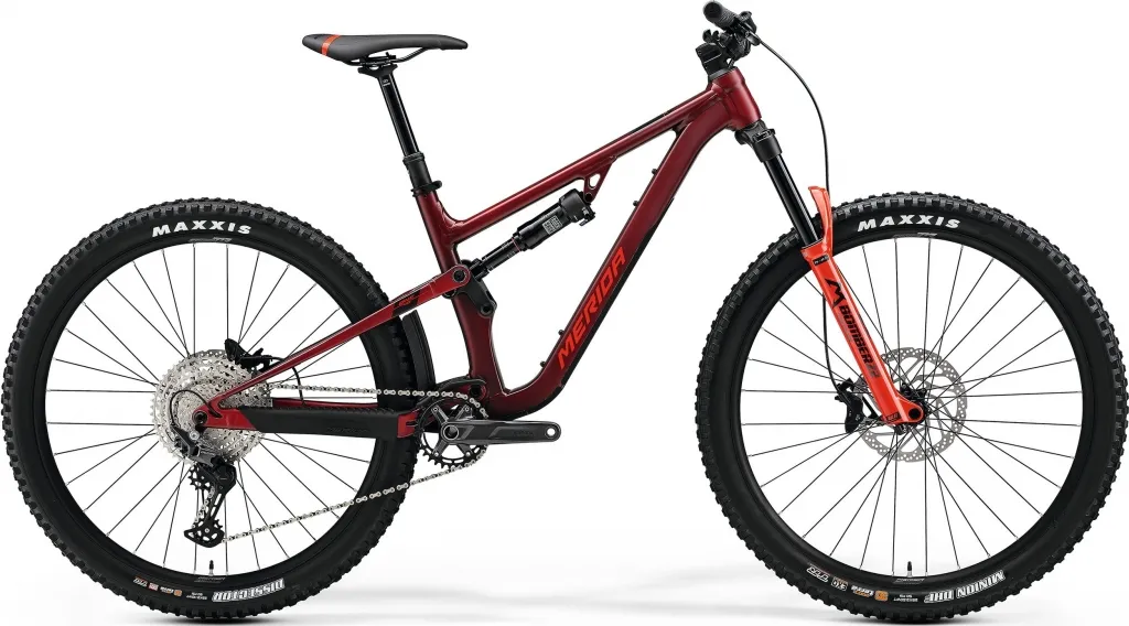 Велосипед 29" Merida ONE-FORTY 500 (2024) silk dark strawberry